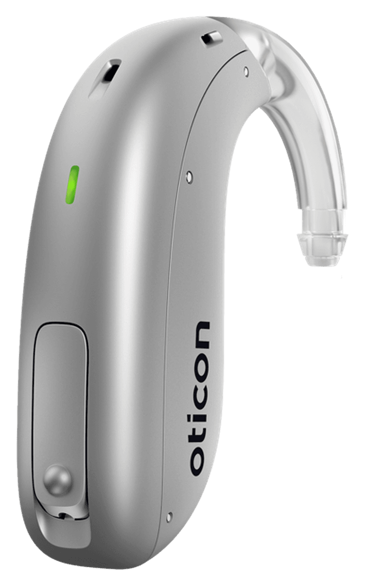 Oticon miniBTE R behind-the-ear hearing aid