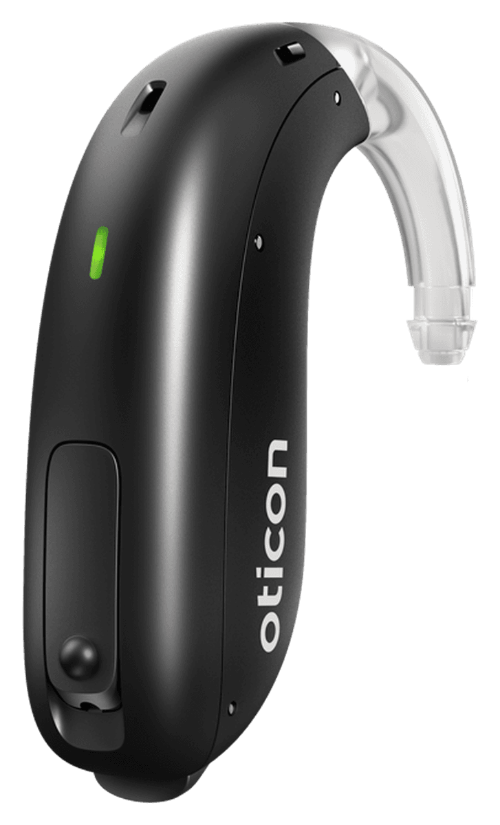Oticon miniBTE T behind-the-ear hearing aid