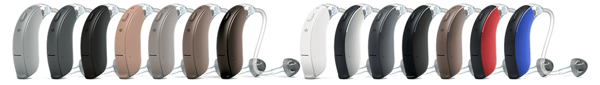 ReSound behind-the-ear colour range