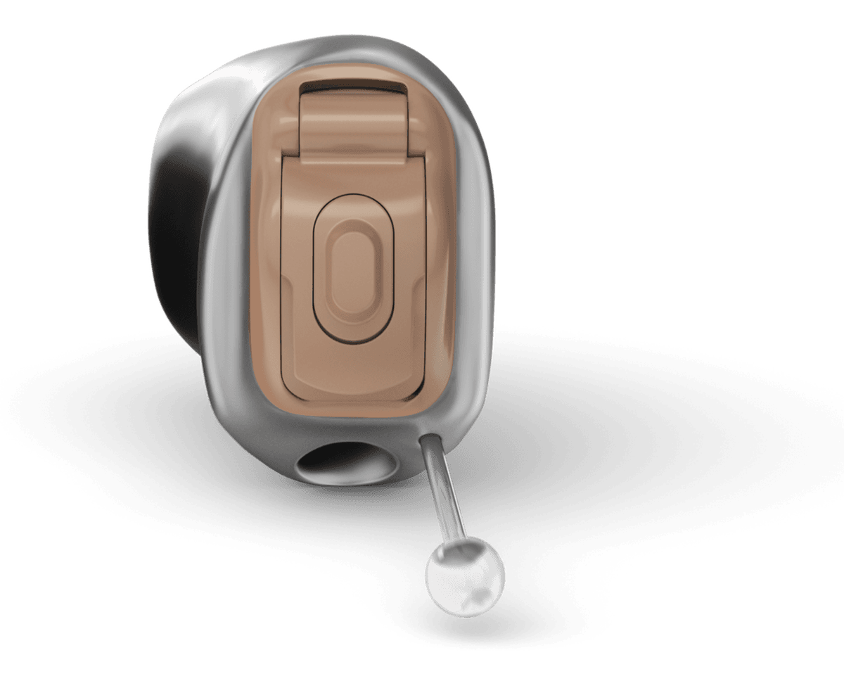 Phonak Virto Titanium custom in-the-canal hearing aid