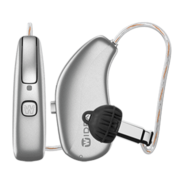Widex Allure receiver-in-canal hearing aid