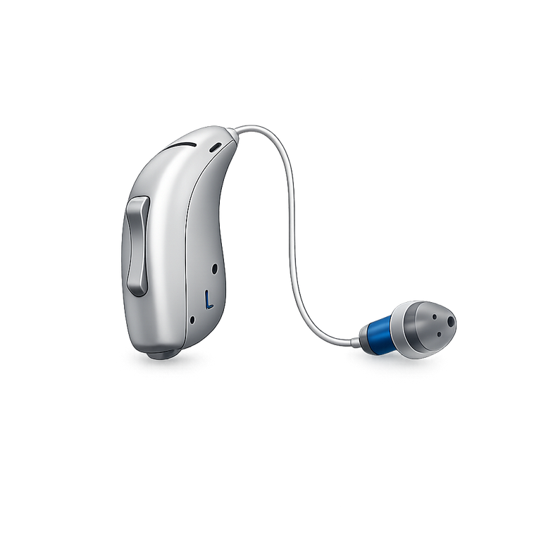 Receiver in canal hearing aid with a thin receiver wire