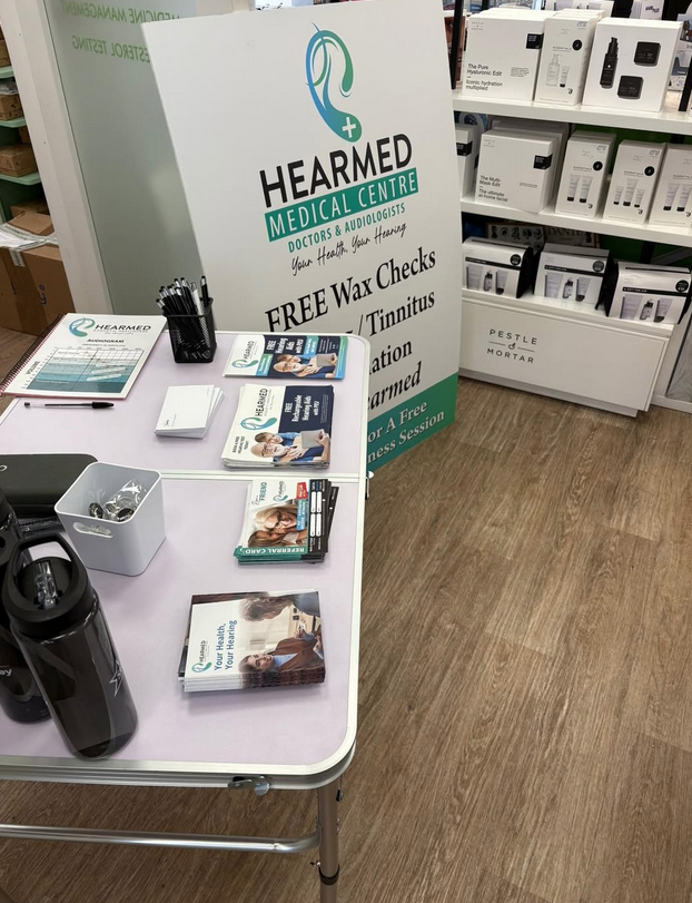 Hearmed Medical Centre: free wax checks & tinnitus information.